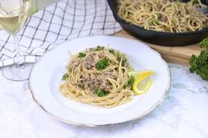 Pasta with sardines